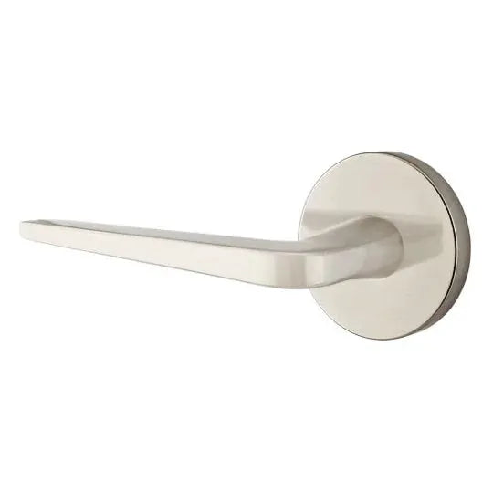 Emtek Athena Door Lever with Disk Rose by Emtek