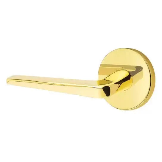 Emtek Athena Door Lever with Disk Rose by Emtek