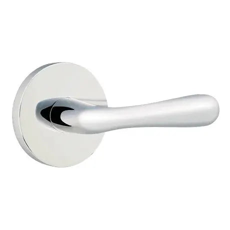 Emtek Basel Door Lever with Disk Rose by Emtek