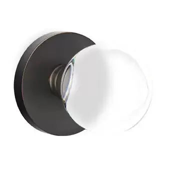 Emtek Bristol Door Knob with Disk Rose by Emtek