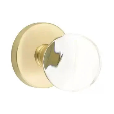 Emtek Bristol Door Knob with Disk Rose by Emtek