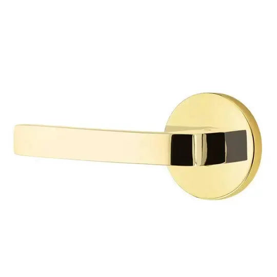 Emtek Breslin Lever with Disk Rose by Emtek