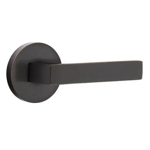 Emtek Dumont Lever with Disk Rose by Emtek