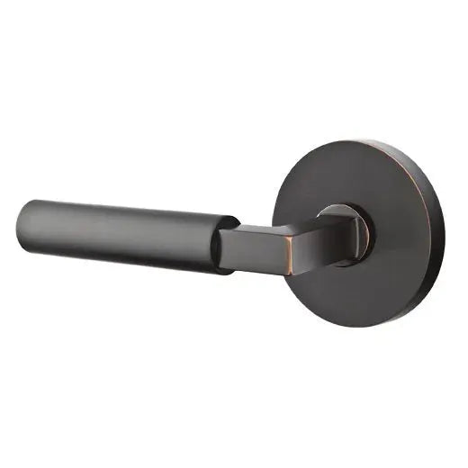 Emtek Hercules Door Lever with Disk Rose by Emtek