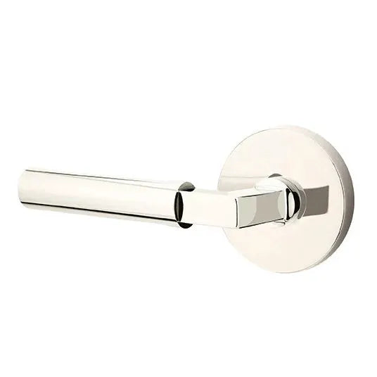 Emtek Hercules Door Lever with Disk Rose by Emtek