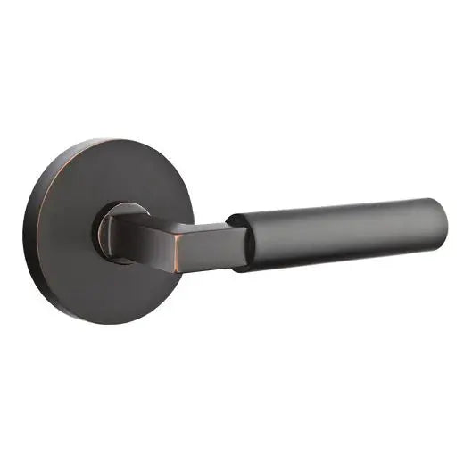 Emtek Hercules Door Lever with Disk Rose by Emtek