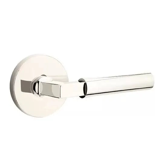 Emtek Hercules Door Lever with Disk Rose by Emtek