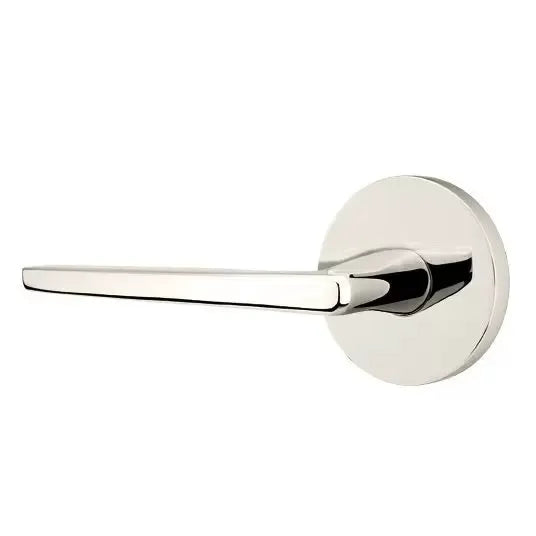 Emtek Hermes Door Lever with Disk Rose by Emtek
