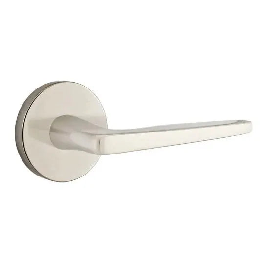 Emtek Hermes Door Lever with Disk Rose by Emtek