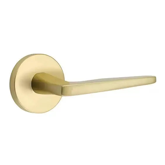 Emtek Hermes Door Lever with Disk Rose by Emtek