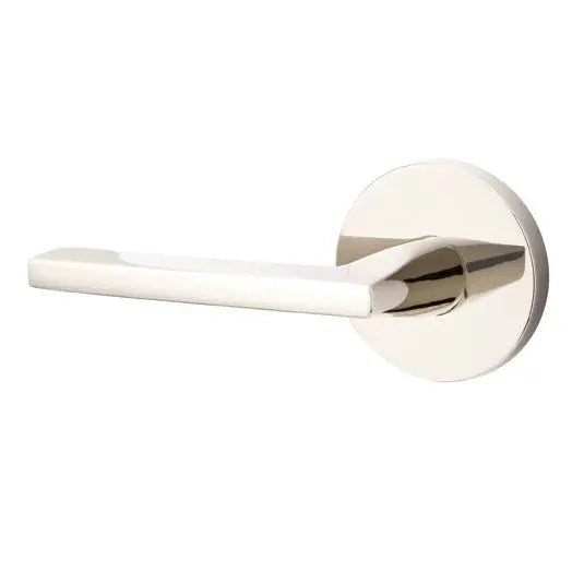 Emtek Helios Door Lever with Disk Rose by Emtek