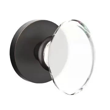 Emtek Hampton Door Knob with Disk Rose by Emtek