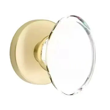 Emtek Hampton Door Knob with Disk Rose by Emtek