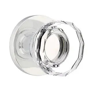 Emtek Lowell Door Knob with Disk Rose by Emtek
