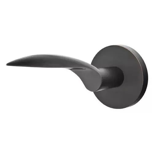 Emtek Mercury Door Lever with Disk Rose by Emtek