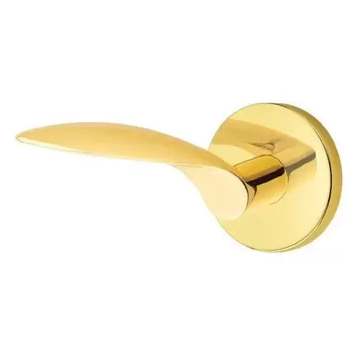 Emtek Mercury Door Lever with Disk Rose by Emtek