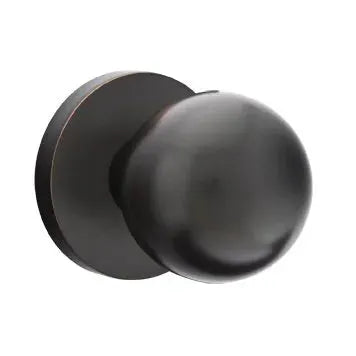 Emtek Orb Door Knob and Disk Rose by Emtek
