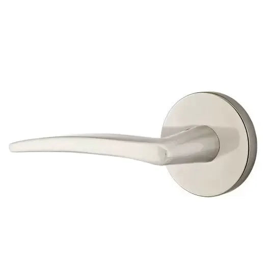 Emtek Poseidon Door Lever with Disk Rose by Emtek