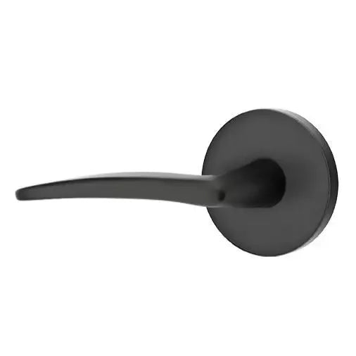 Emtek Poseidon Door Lever with Disk Rose by Emtek