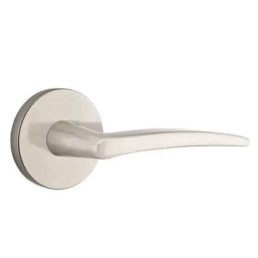 Emtek Poseidon Door Lever with Disk Rose by Emtek