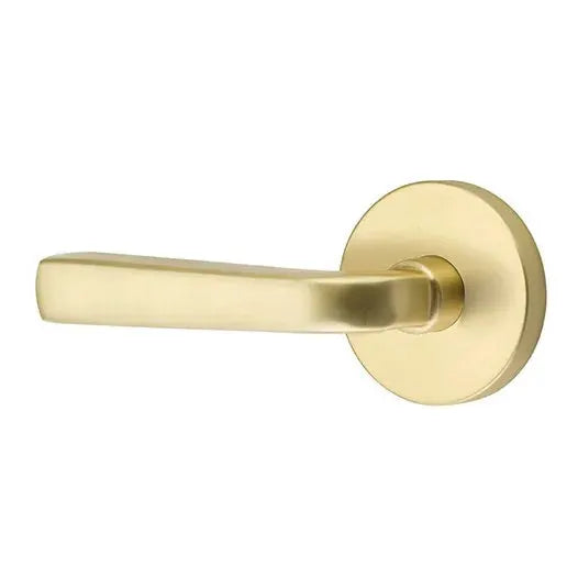 Emtek Sion Door Lever with Disk Rose by Emtek