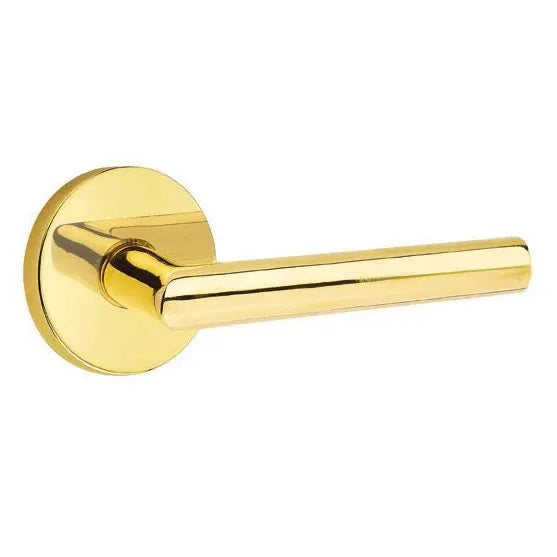 Emtek Stuttgart Door Lever with Disk Rose by Emtek