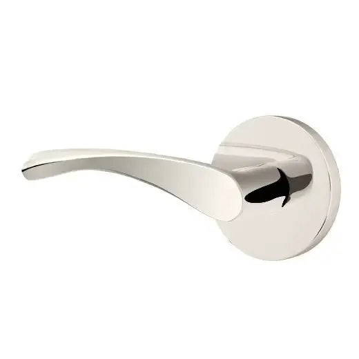 Emtek Triton Door Lever with Disk Rose by Emtek