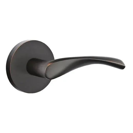 Emtek Triton Door Lever with Disk Rose by Emtek
