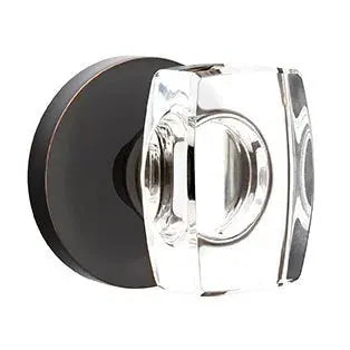 Emtek Windsor Door Knob with Disk Rose by Emtek