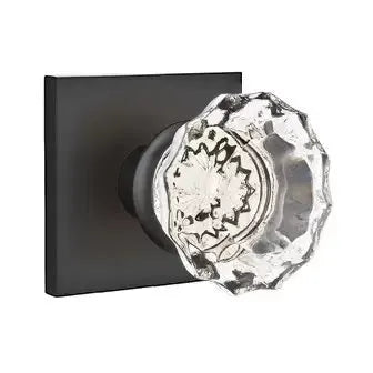 Emtek Astoria Door Knob with Square Rose by Emtek