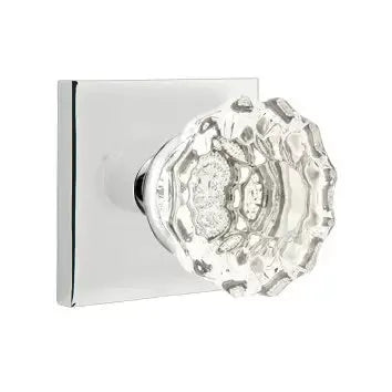 Emtek Astoria Door Knob with Square Rose by Emtek