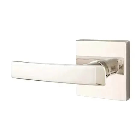 Emtek Geneva Door Lever with Square Rose by Emtek