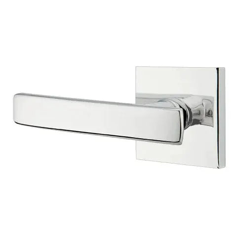 Emtek Geneva Door Lever with Square Rose by Emtek