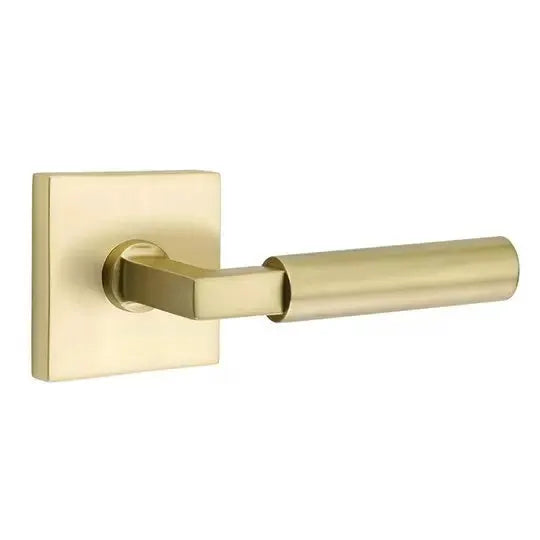 Emtek Hercules Door Lever with Square Rose by Emtek