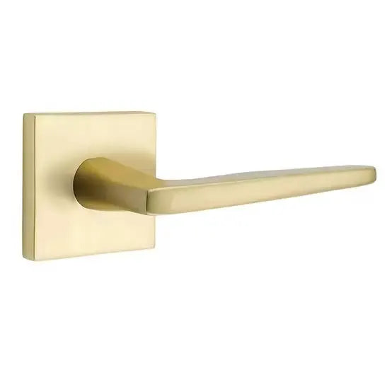 Emtek Hermes Door Lever with Square Rose by Emtek