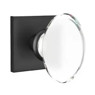 Emtek Hampton Door Knob with Square Rose by Emtek