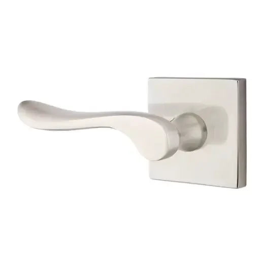 Emtek Luzern Door Lever with Square Rose by Emtek