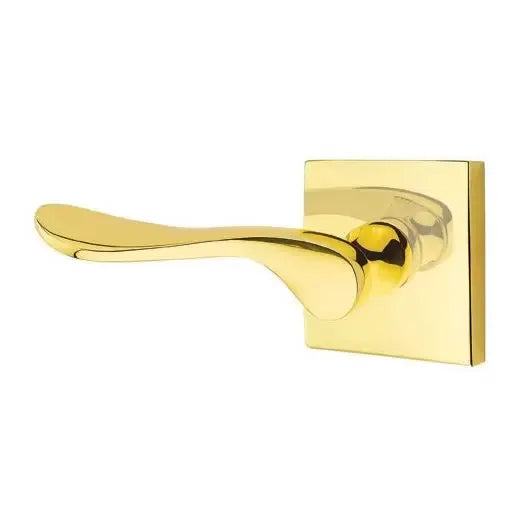 Emtek Luzern Door Lever with Square Rose by Emtek