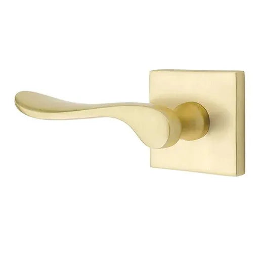 Emtek Luzern Door Lever with Square Rose by Emtek