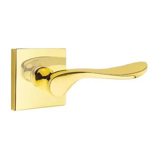 Emtek Luzern Door Lever with Square Rose by Emtek