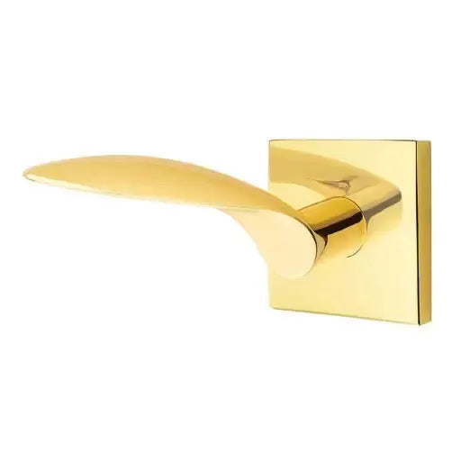 Emtek Mercury Door Lever with Square Rose by Emtek