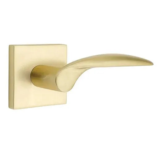 Emtek Mercury Door Lever with Square Rose by Emtek