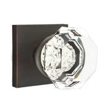Emtek Old Town Door Knob with Square Rose by Emtek