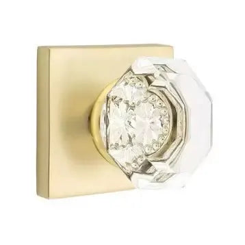 Emtek Old Town Door Knob with Square Rose by Emtek