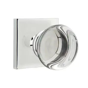 Emtek Providence Door Knob with Square Rose by Emtek