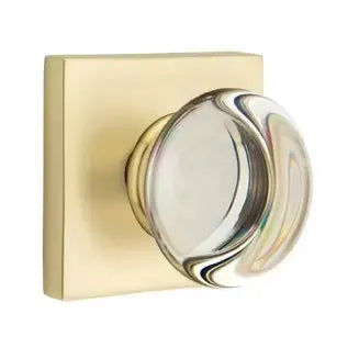 Emtek Providence Door Knob with Square Rose by Emtek