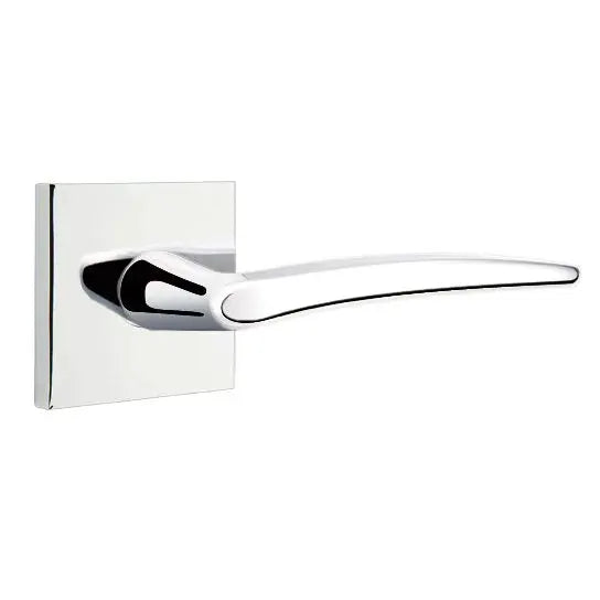 Emtek Poseidon Door Lever with Square Rose by Emtek