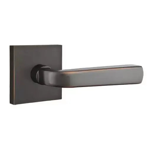 Emtek Sion Door Lever with Square Rose by Emtek