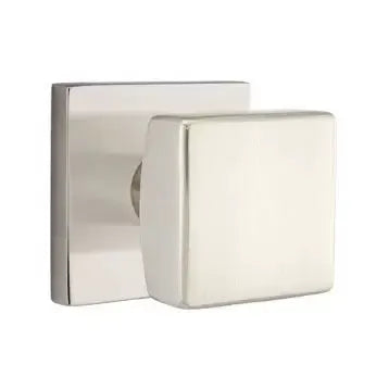 Emtek Square Door Knob with Square Rose by Emtek