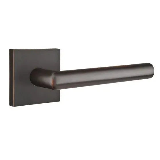 Emtek Stuttgart Door Lever with Square Rose by Emtek